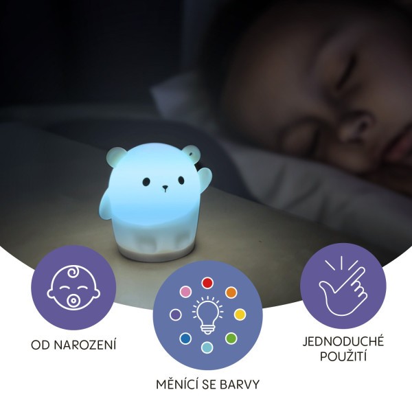 ZOPA Silikonové závěsné LED světýlko
