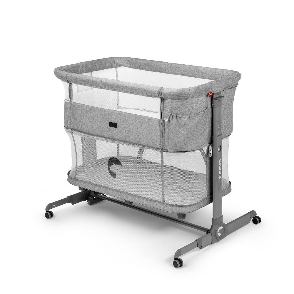 KIDNORT Postýlka Snäckskal