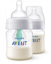 Láhev Anti-colic 125 ml s ventilem AirFree, 2 ks Láhev Anti-colic 125 ml s ventilem AirFree, 2 ks