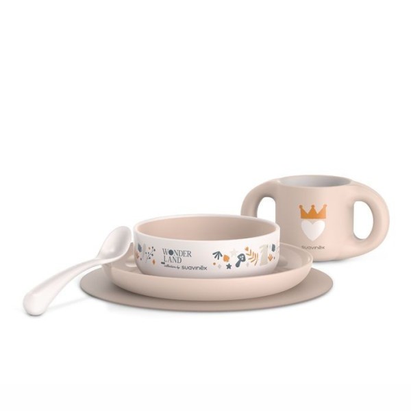 SUAVINEX  Jídelní set WONDERLAND +6 m