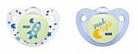 Dudlík NUK DEN & NOC duble pack,SI,V2