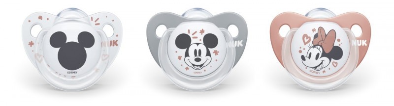Dudlík NUK MICKEY,SI,V2 (6-18m.) box