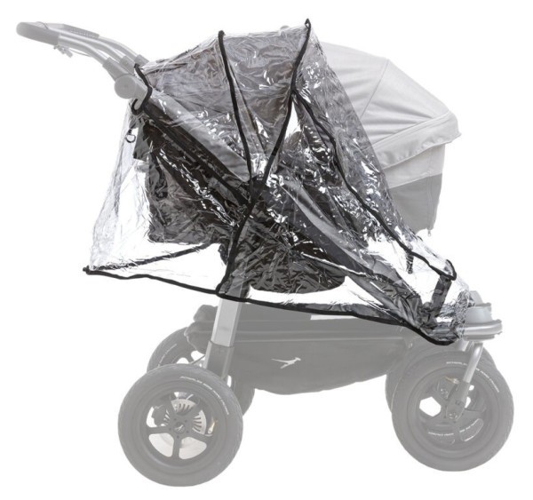 TFK Raincover duo stroller 2023 pláštěnka