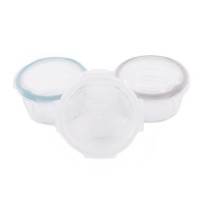 BO JUNGLE Skleněné misky s víčky B-Glass Bowls 280ml