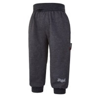 LITTLE ANGEL Tepláky tenké Outlast® - tm.šedý melír