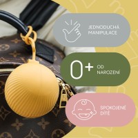 ZOPA Silikonové pouzdro na dudlík uzavíratelné
