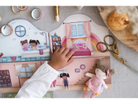 LITTLE DUTCH Knížka se samolepkami Dům Rosa