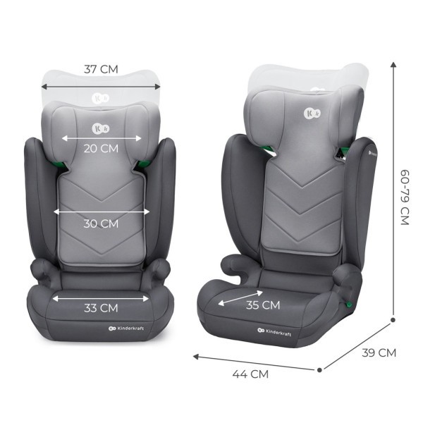 KINDERKRAFT Autosedačka i-Spark i-Size 100-150 cm