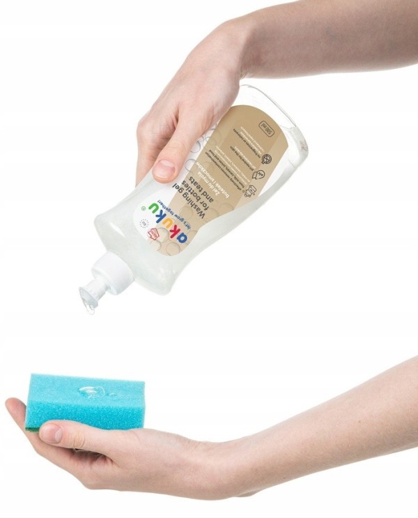 AKUKU Čisticí gel na lahve a savičky 500 ml