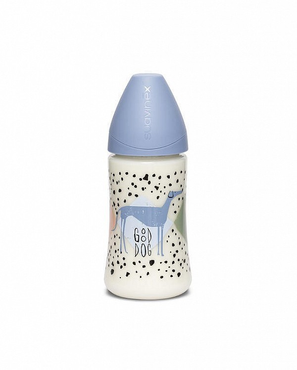 SUAVINEX LÁHEV Kulatá savička SILIKON 270 ml