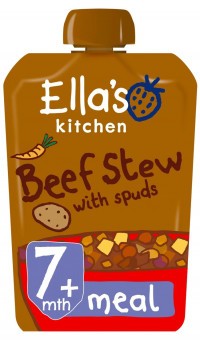 Ella's Kitchen BIO Dušené hovězí maso s bramborami (130 g)
