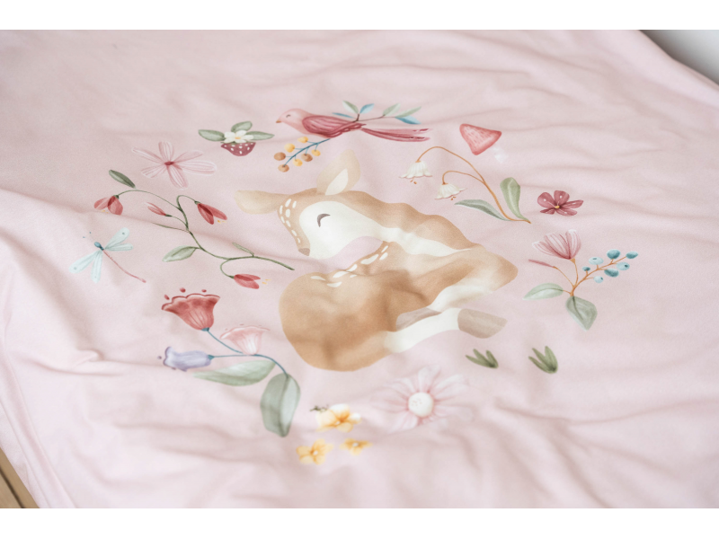 LITTLE DUTCH Povlečení 140x100 a 40x60 cm Fairy Blossom