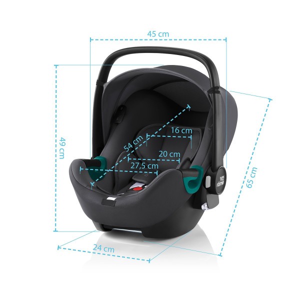 BRITAX RÖMER Autosedačka Baby-Safe 3 i-Size 40-80cm