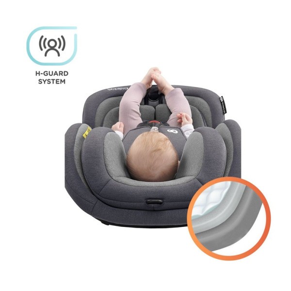 KINDERKRAFT Autosedačka Xpedition Isofix Red, Otočná 0-36 kg