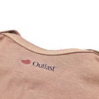 LITTLE ANGEL Body tenké KR obrázek Outlast® - oříšková