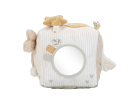 LITTLE DUTCH Kostka textilní s aktivitami Newborn Naturals