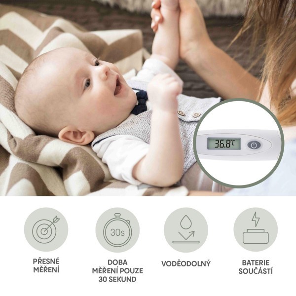 ZOPA Digitální teploměr s ohebnou špičkou