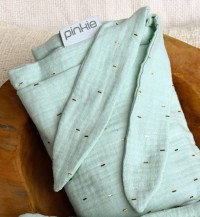 PINKIE Letní deka Muslin Mint