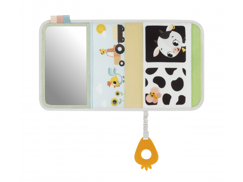 TINY LOVE Knížka s aktivitami pro hru na bříšku Farmers Funday