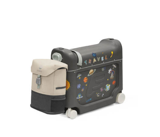 STOKKE® JetKids™ BedBox® set s batohem
