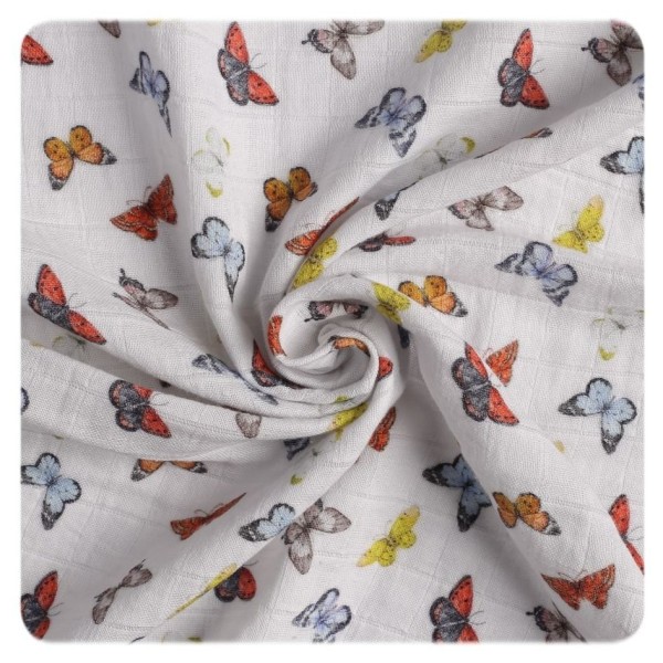 KIKKO Osuška s kapucí froté bambusová 90x90 cm (1ks) BMB