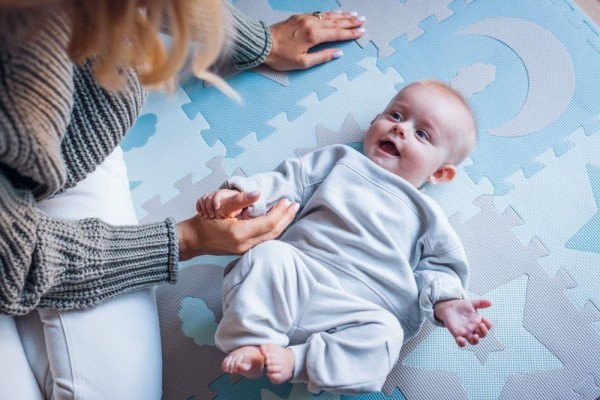 MOMI Hrací podložka pěnové puzzle NEBE