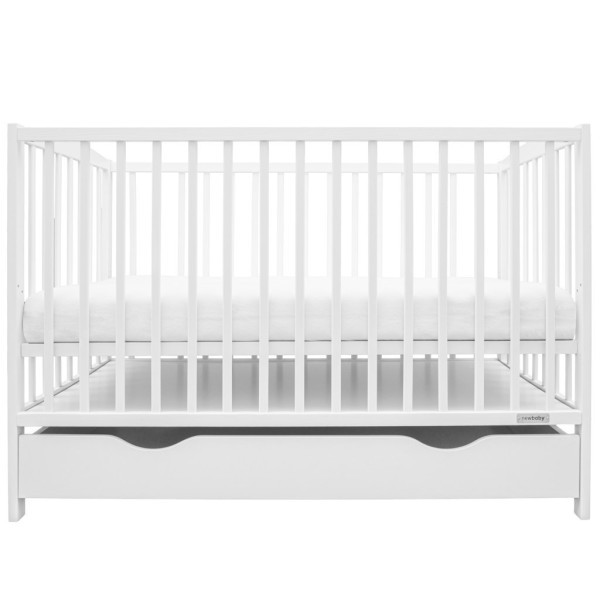 NEW BABY Dětská postýlka se šuplíkem LILLY