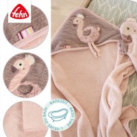 BABY FEHN Ručník s kapucí z kolekce Lazy, Crazy & Pink