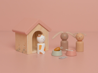 LITTLE DUTCH Sada domácí mazlíčci do domečku pro panenky dřevěná