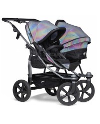 TFK SET 2 Duo stroller 2022 - air chamber wheel, glow in the dark