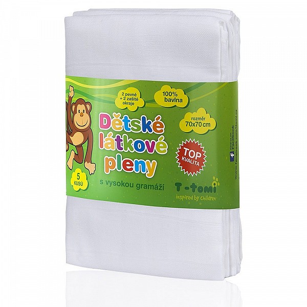 T-TOMI TETRA pleny HIGH QUALITY 70x70cm, 5 ks