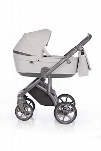 Kvalitní kočárek Roan Bloom - Grey Powder