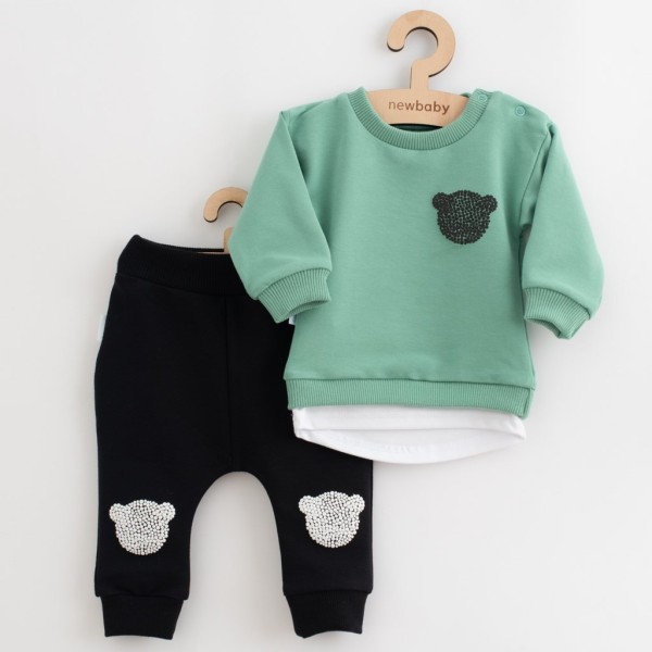 NEW BABY Kojenecká souprava tričko a tepláčky Brave Bear ABS