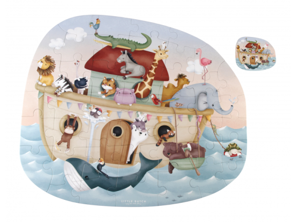 LITTLE DUTCH Puzzle maxi 44 ks - Noemova archa