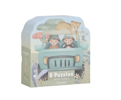 Puzzle 6v1 Safari Friends