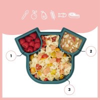 BABYMOOV Silikonový talíř ISY´PLATE