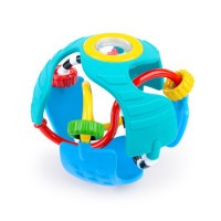 BABY EINSTEIN Hračka senzorický míč s kousátkem Rattle & Sense™ 3m+