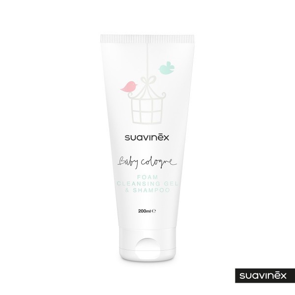 SUAVINEX| Pěnový gel - šampon s vůní BABY COLOGNE 200ml