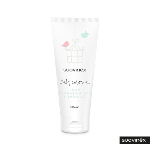 SUAVINEX| Pěnový gel - šampon s vůní BABY COLOGNE 200ml