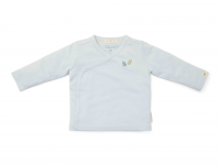 LITTLE DUTCH Triko dlouhý rukáv zavinovací Baby Blue
