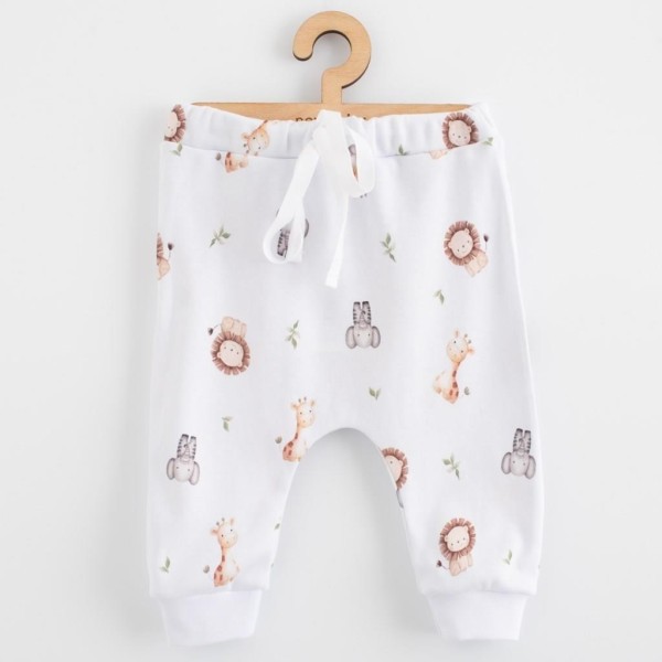 NEW BABY Dětské bavlněné kalhoty Jogger For Babies
