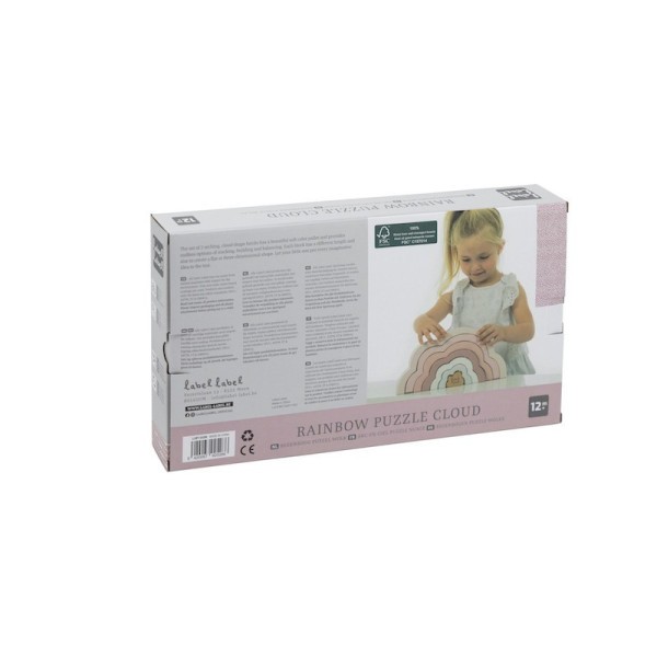 Label Label Duhový mráček Puzzle
