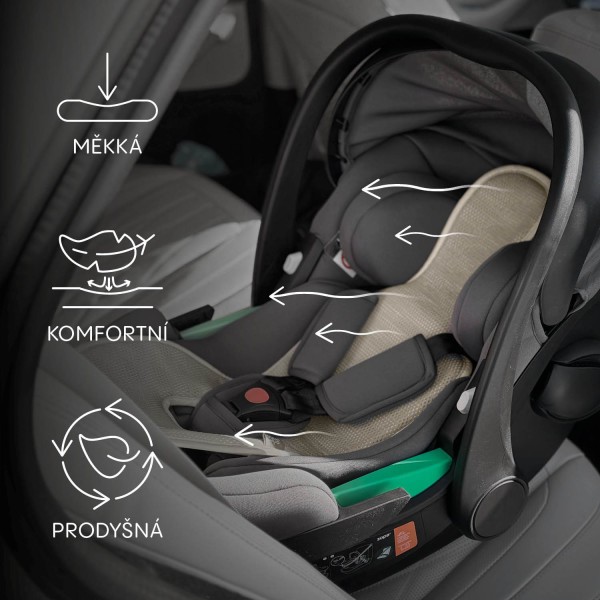 ZOPA Prodyšná podložka do autosedačky Breeze sk. 0+