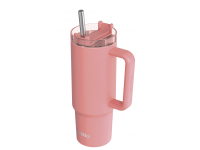 QUOKKA Nerezový termohrnek s brčkem Vibe 880 ml