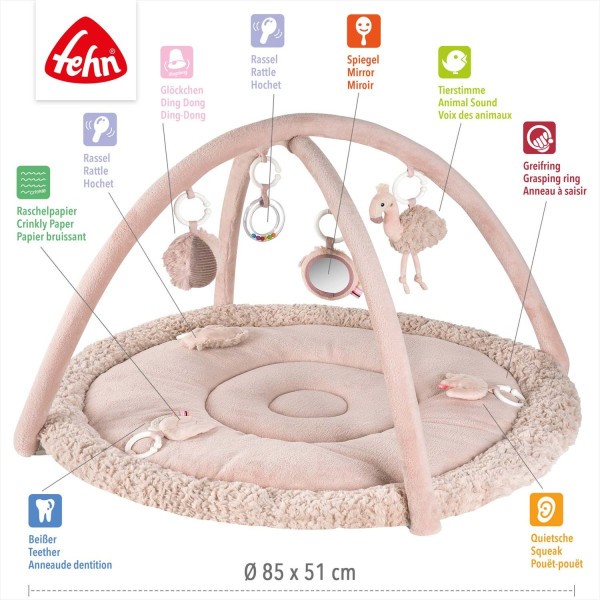 BABY FEHN 3D aktivity deka z kolekce Lazy, Crazy & Pink