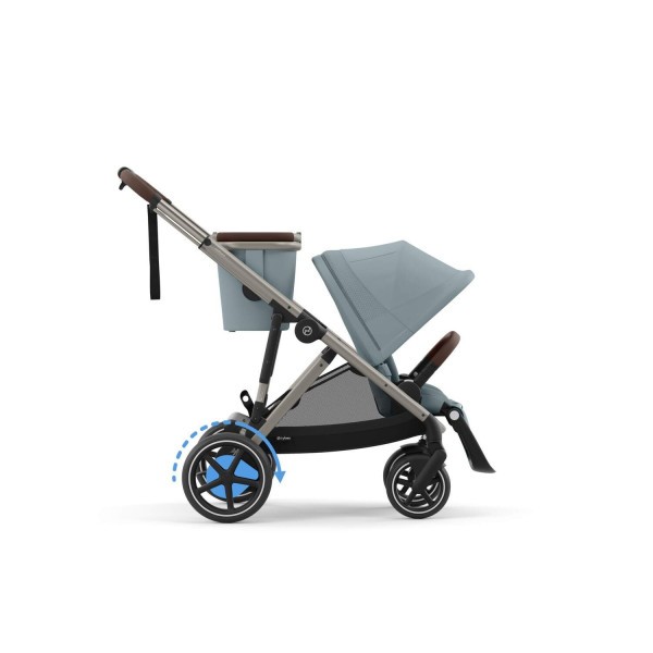 CYBEX Gold e-Gazelle S Sportovní/sourozenecký kočárek + DÁREK kód na slevu GOLD10