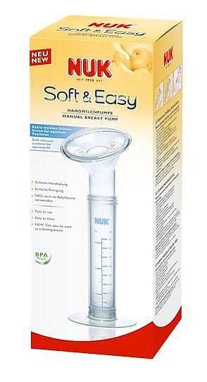 NUK Ruční prsní pumpa SOFT &EASY, PP