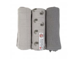 LODGER Swaddler Flame Tribe 3balení 70 x 70 cm