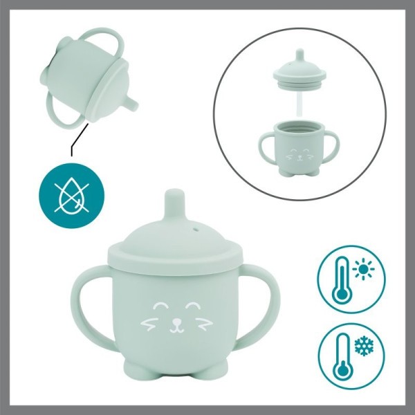 BABYMOOV Silikonová jídelní sada LEARN´ISY KIT