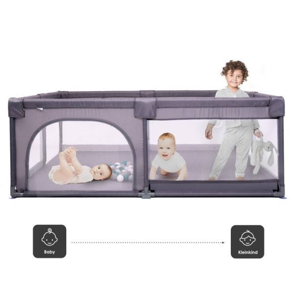 BABYGO Ohrádka Playpark 150×180cm